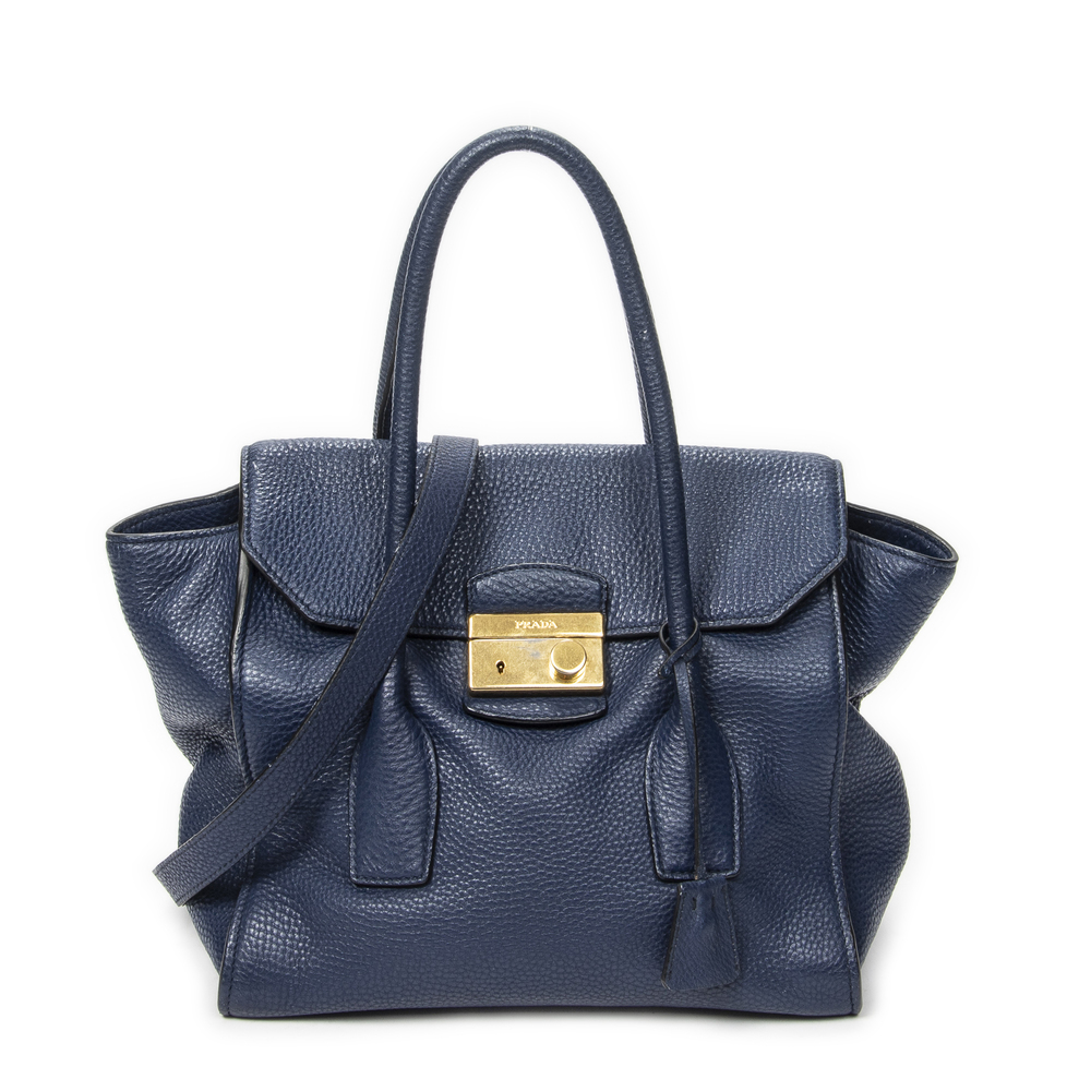 Prada Sound Lock Satchel